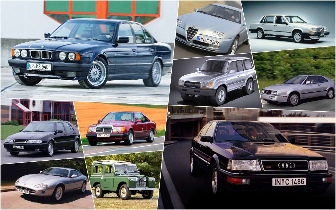 10 машин, стоимость которых растет с годами