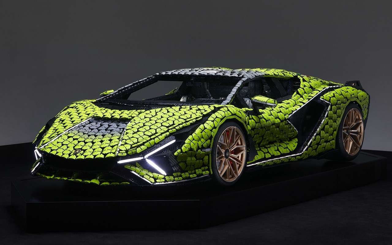 В Lamborghini построили гиперкар из конструктора Lego