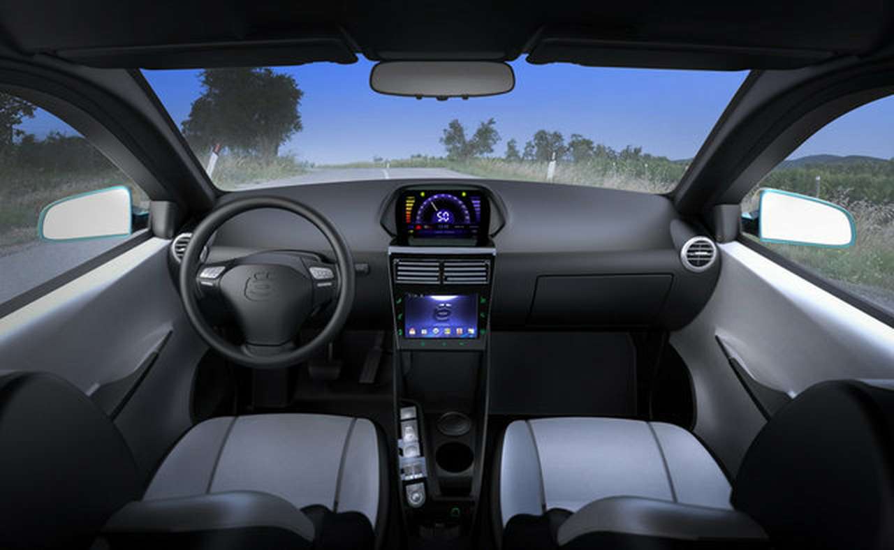 Интерьер «ё-мобиля» представили широкой публике