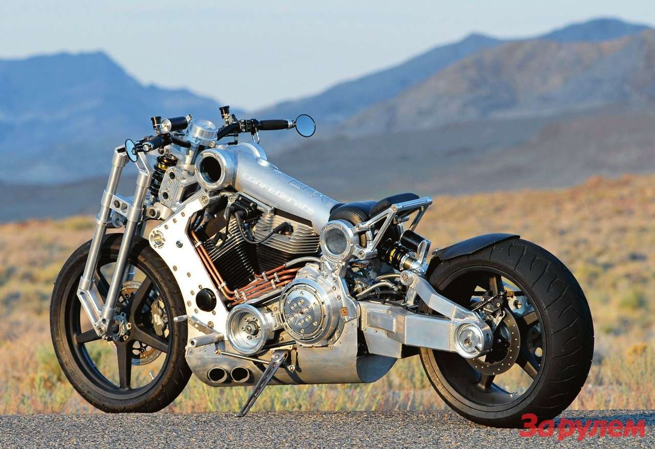 Confederate Fighter P120 Combat, маскл-круизер, 2010, 1965 смз, 160 л.с., 209 кг, $72 000 (в США)