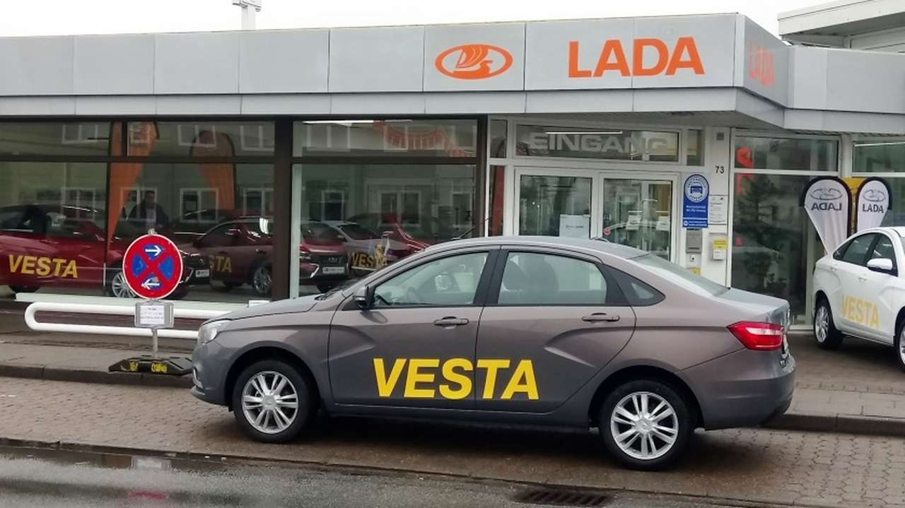 Lada Vesta: начало продаж в Германии