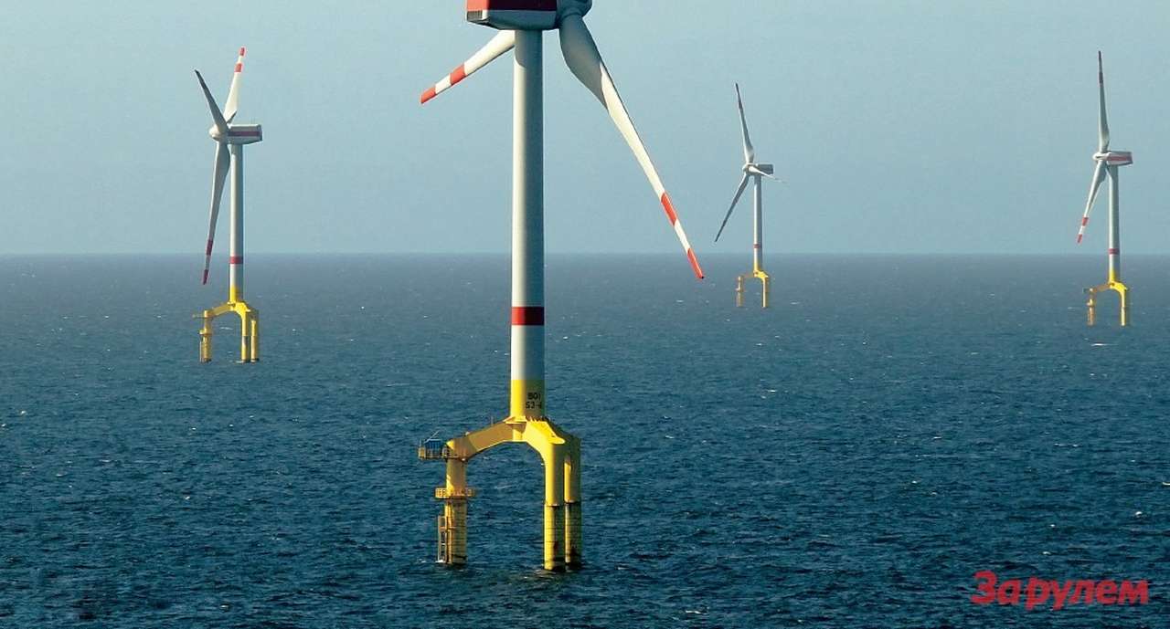 Альтернативные источники энергии: ветер с моря дул