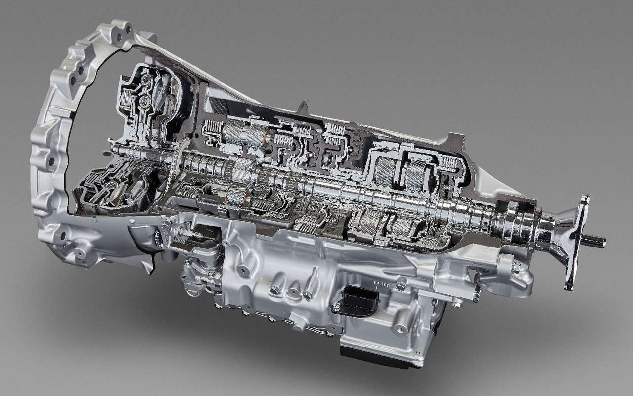 Новый 10-ступенчатый гидромеханический автомат для автомобилей с продольным расположением силового агрегата