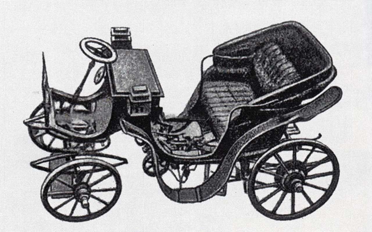 Первый в истории кит-кар (1905 г.)