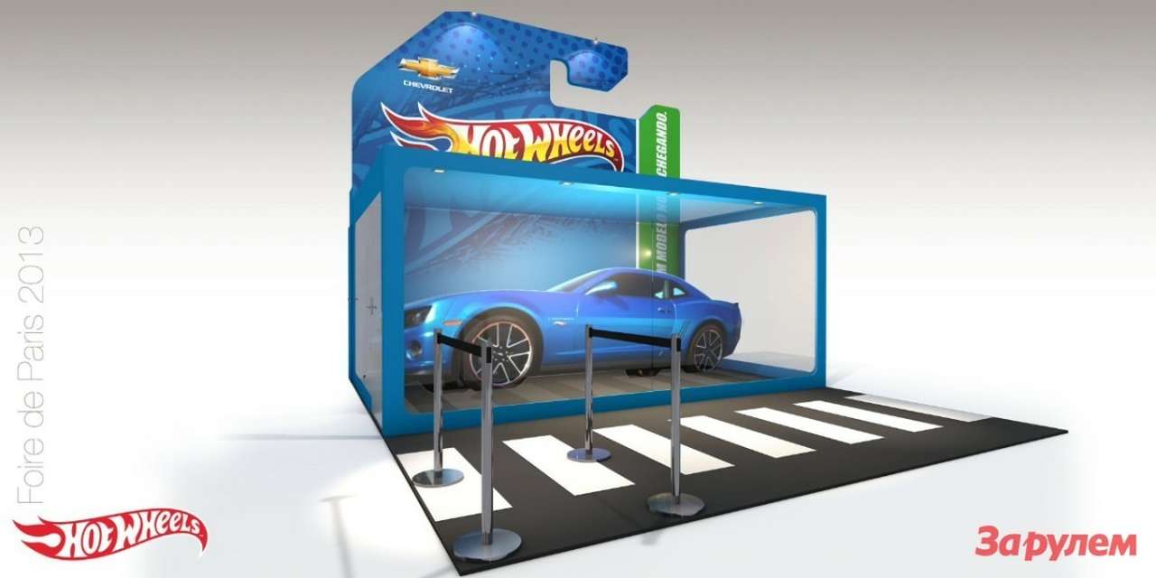 GM и Mattel оживляют воспоминания детства в Chevrolet Camaro Hot Wheels Edition