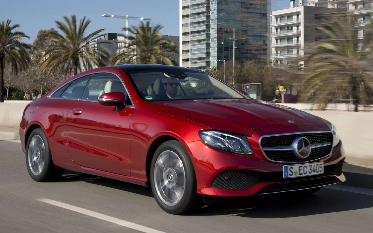 2018 год: Mercedes-Benz E-Klasse Coupe