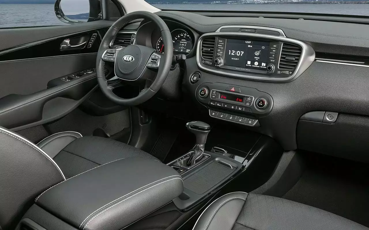 Интерьер Kia Sorento Prime
