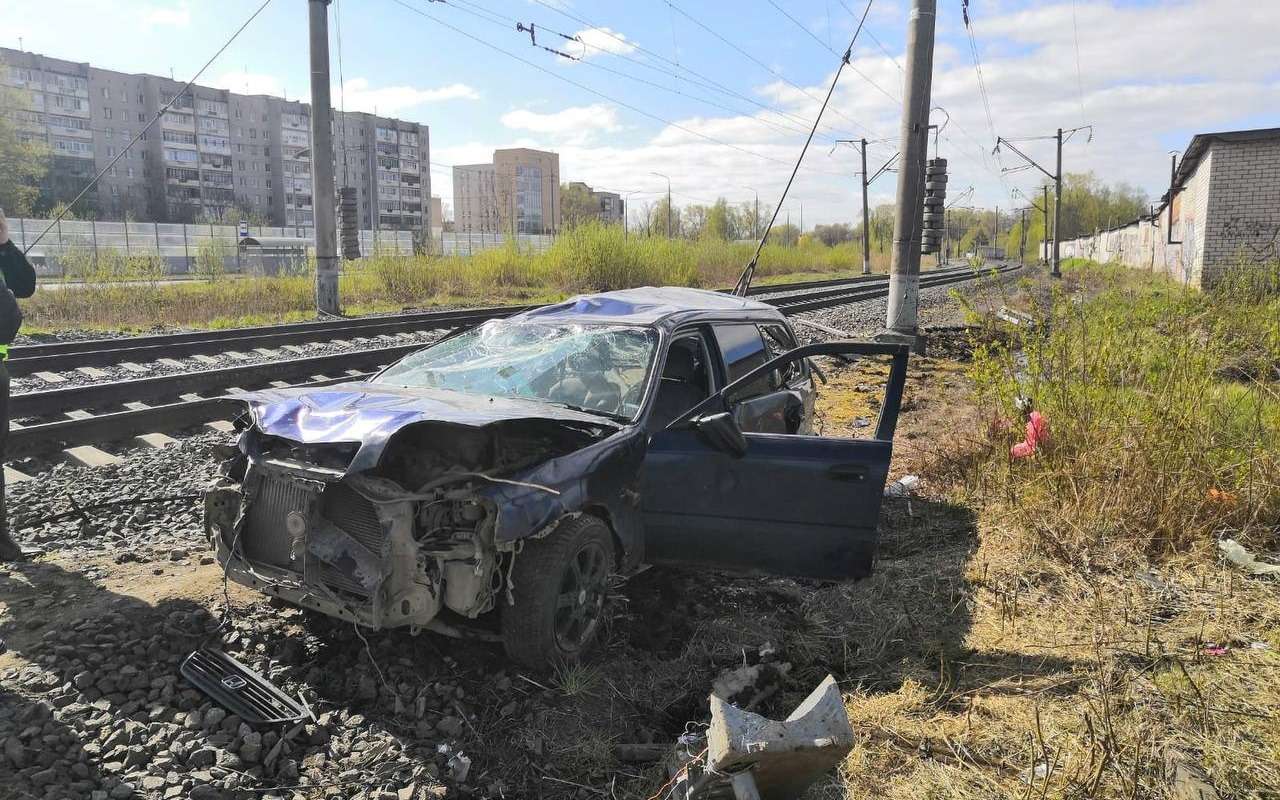ДТП с поездом в Вологодской области