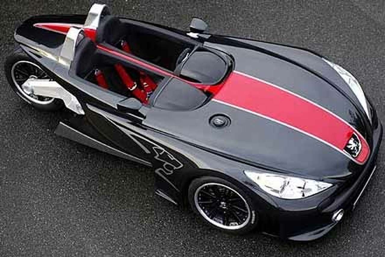 Трехколесный Peugeot 20Cup с мотором BMW