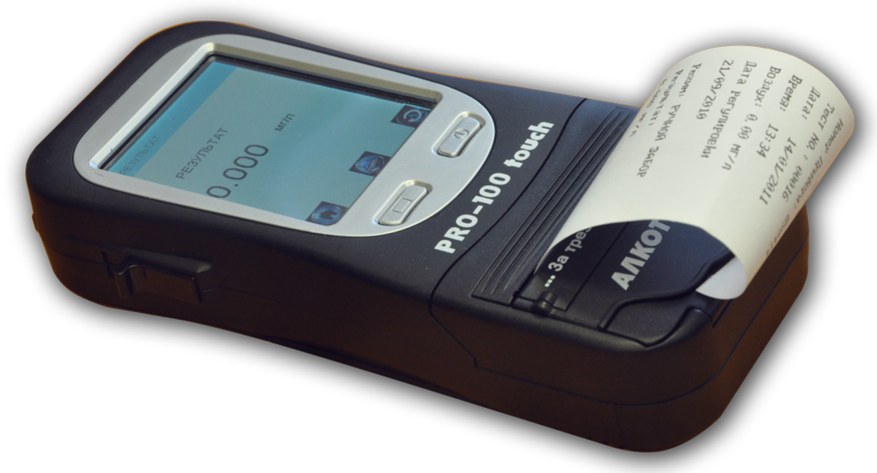 Новый алкотестер запишет освидетельствование на видео