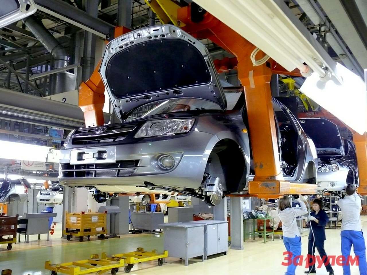 На АВТОВАЗе выпустили 50-тысячную Lada Granta