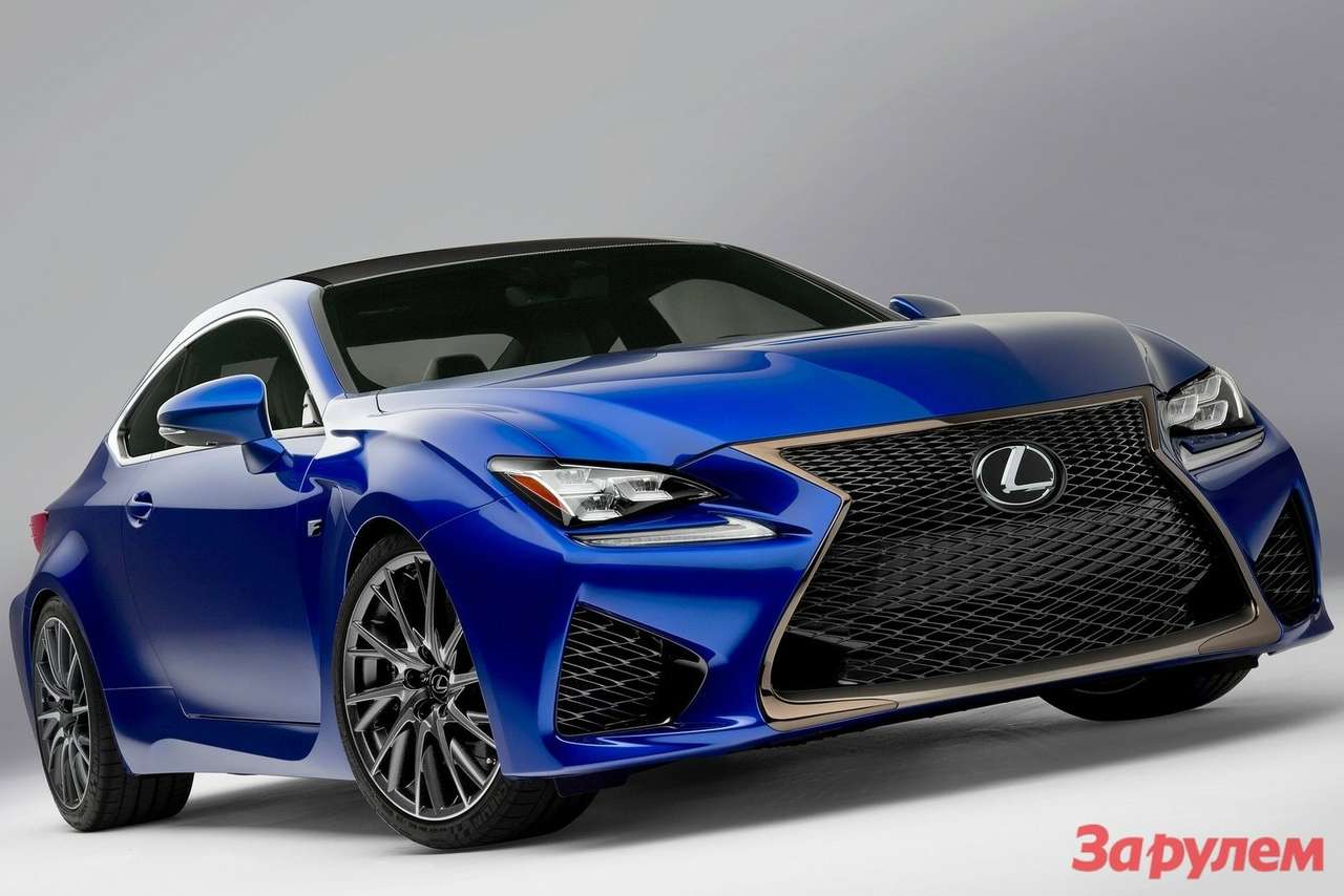 Новое спорткупе Lexus RC F представили официально