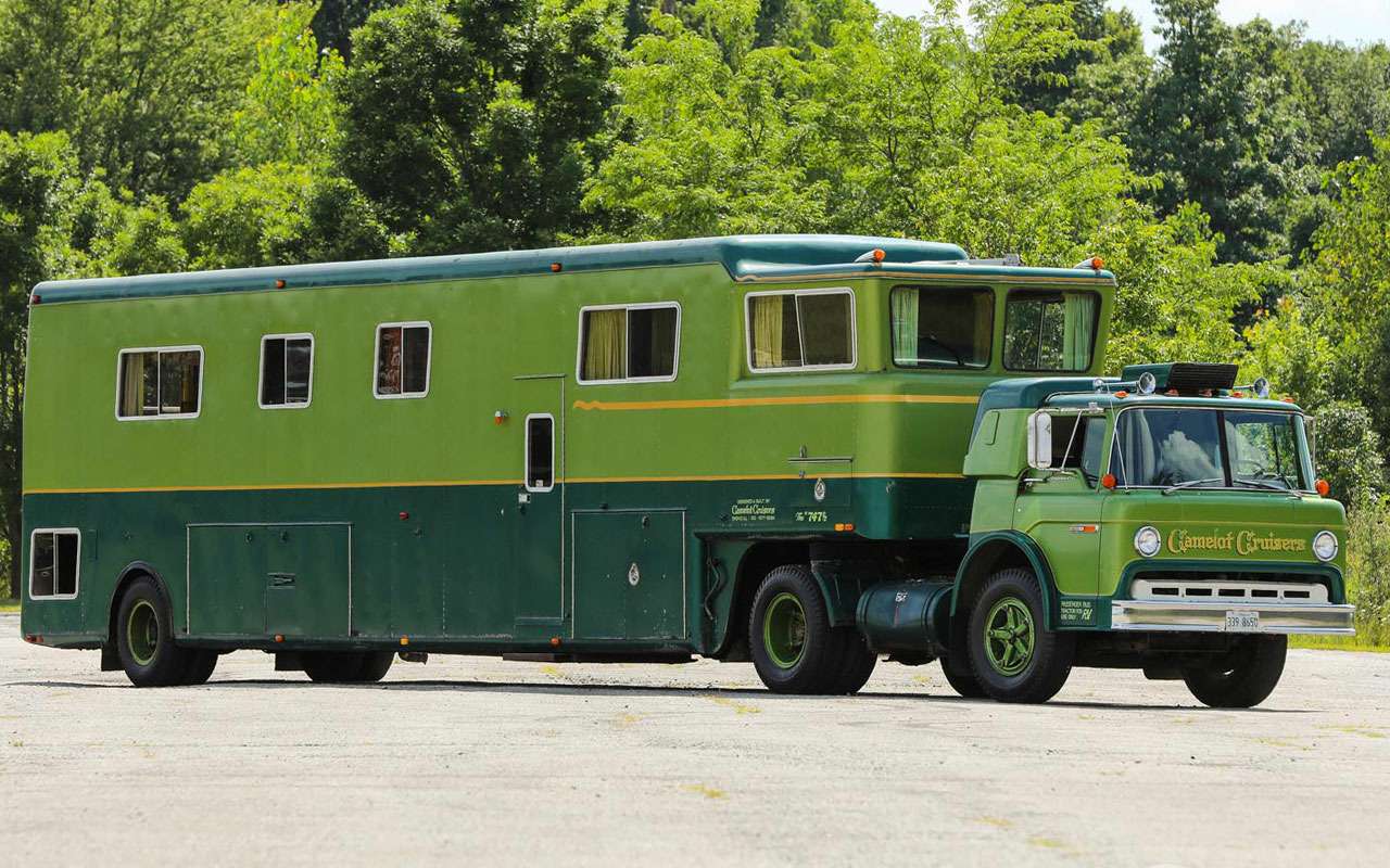 Жилая фура — редкий автодом Camelot