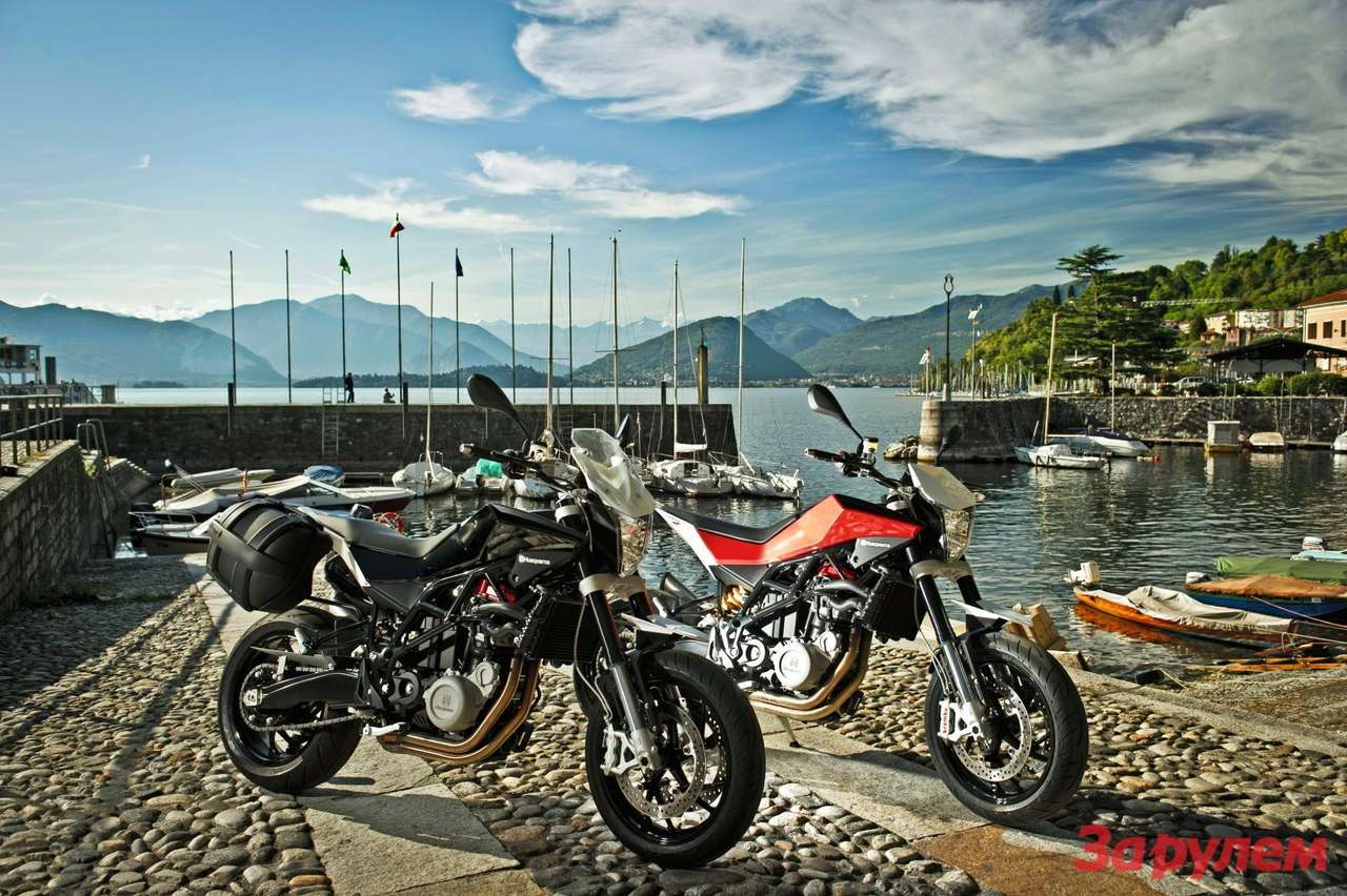 Husqvarna Nuda 900/900R: нейкед-байк, 2012 г., 898 см³, 105 л.с., 195 кг, 9990/11 590 евро.