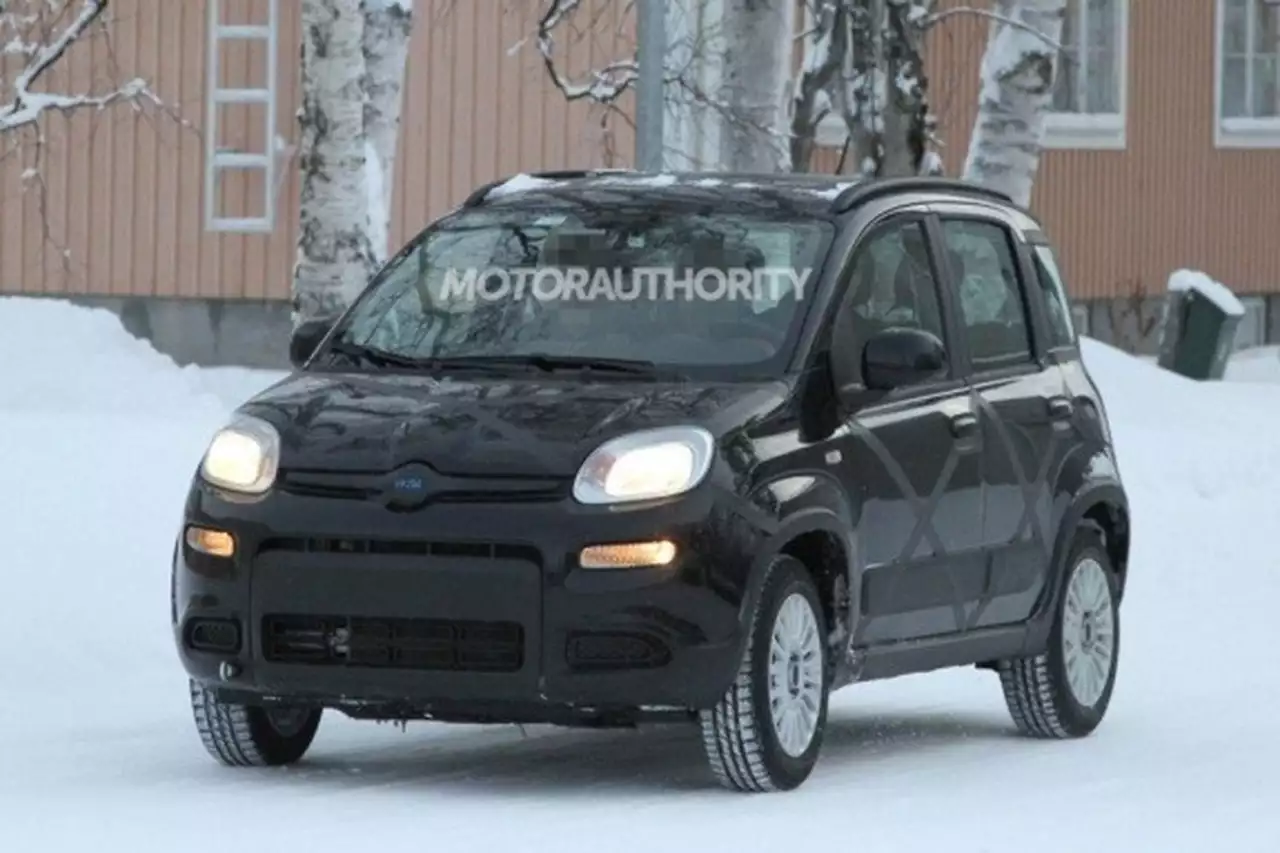 Fiat обкатывает полноприводный компакт Panda