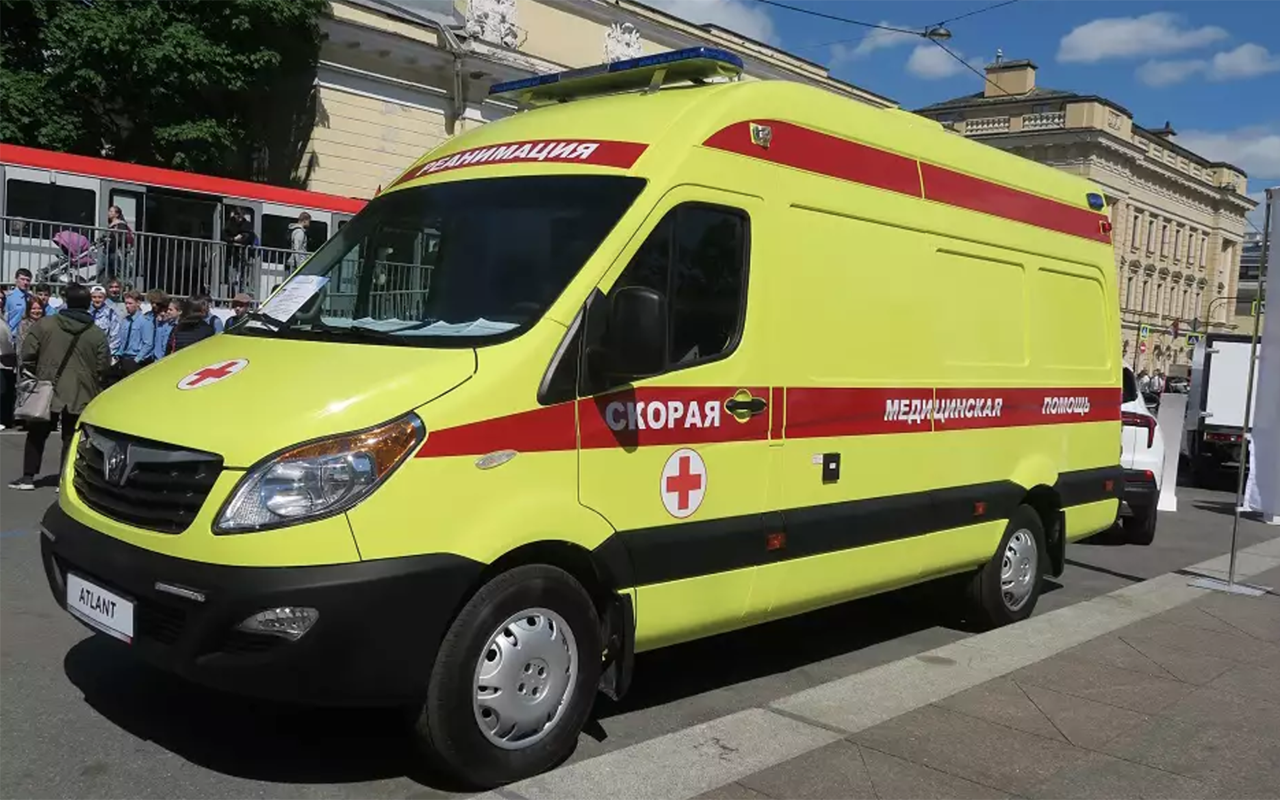 Новый реанимобиль из России