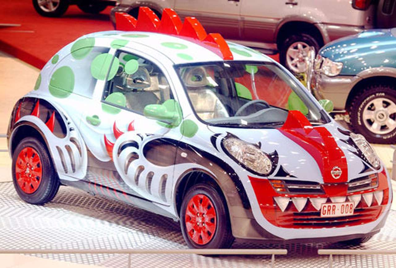 Nissan представляет "зубастую" Micra