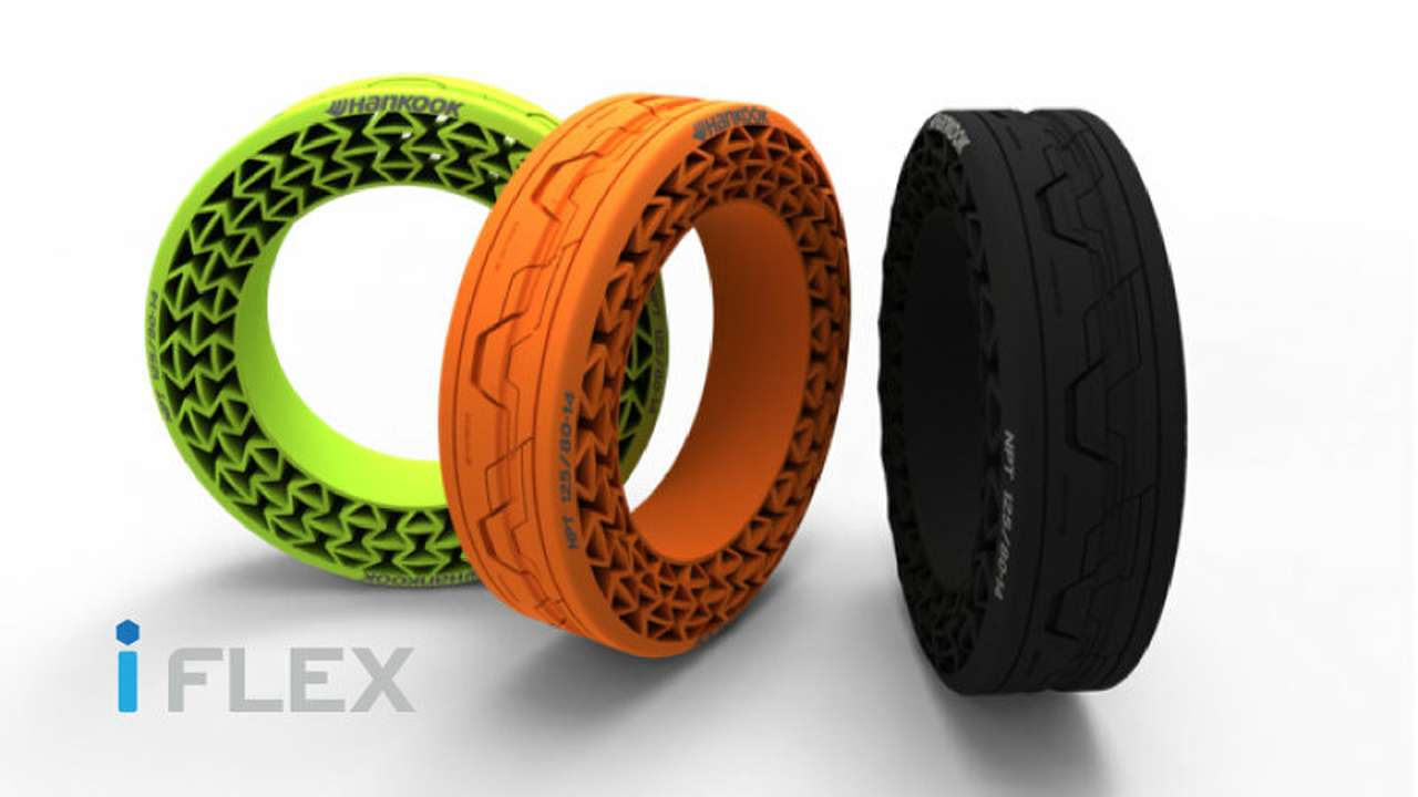 Hankook показал безвоздушные шины iFlex