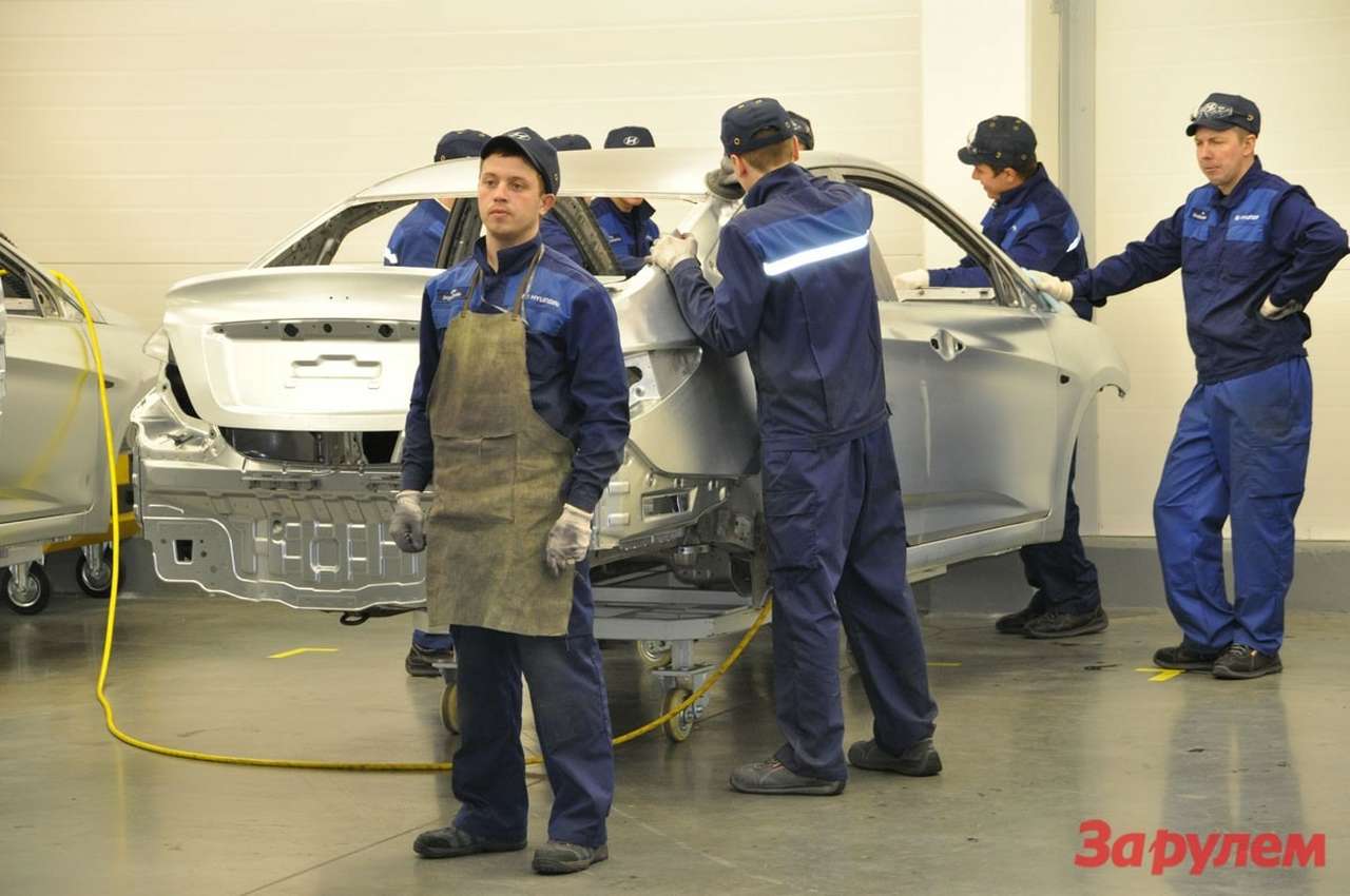 В России действуют 18 автосборочных площадок