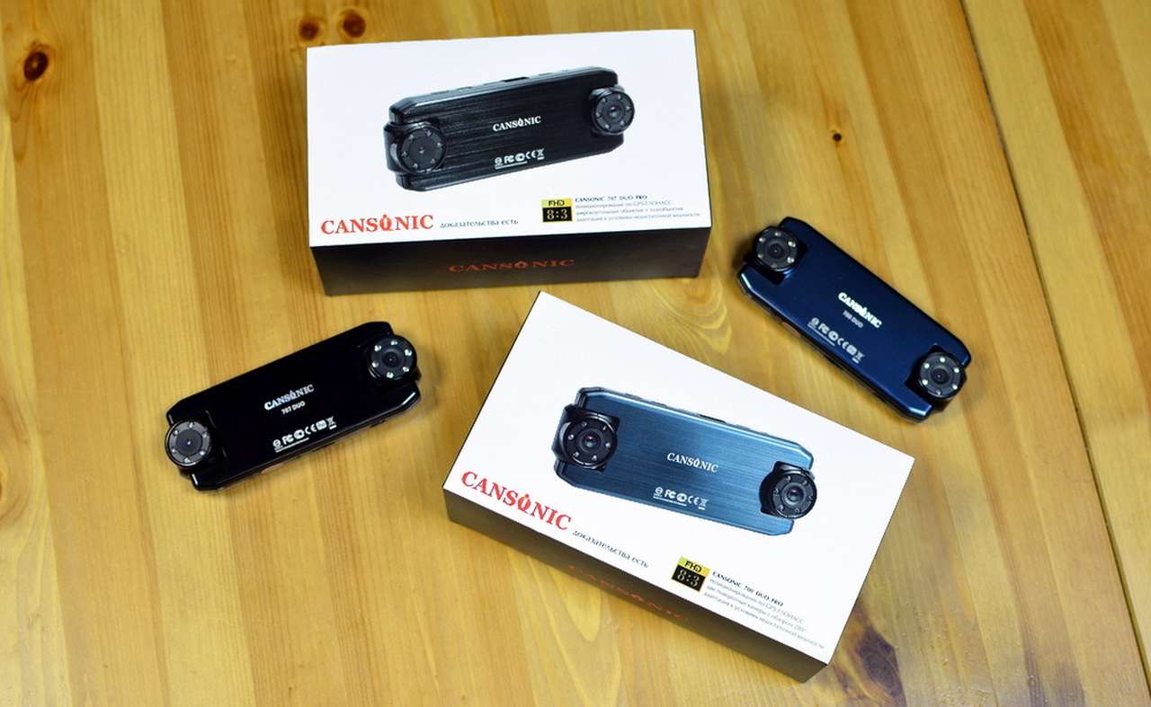«Глазастые» регистраторы с инновациями: обзор CANSONIC 700 DUO PRO и CANSONIC 707 DUO PRO