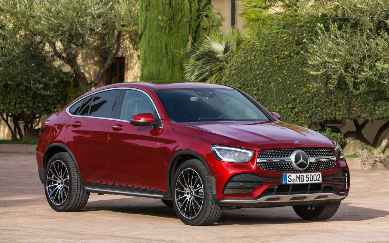 Mercedes-Benz показал обновленный GLC Coupe