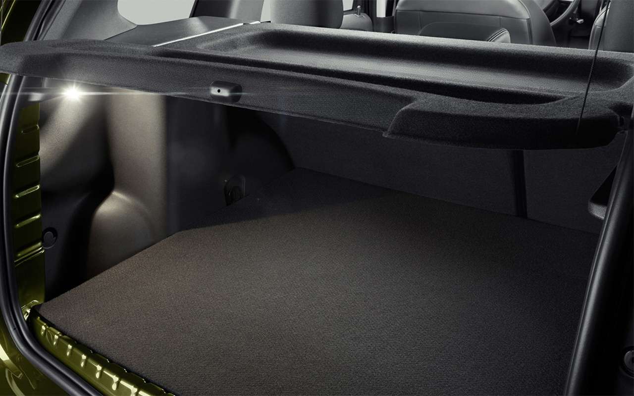 Renault Duster 2020 багажник