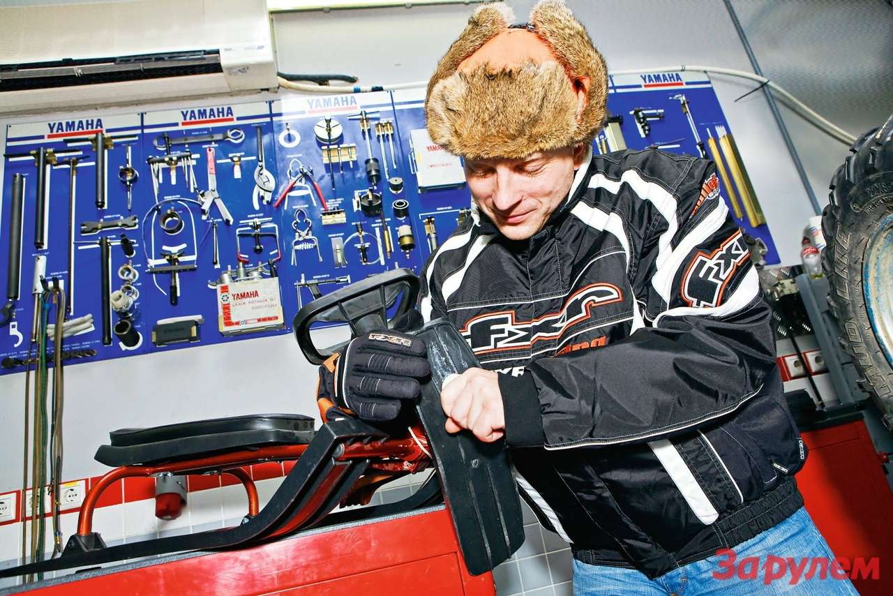 Готовим снегоход к зиме