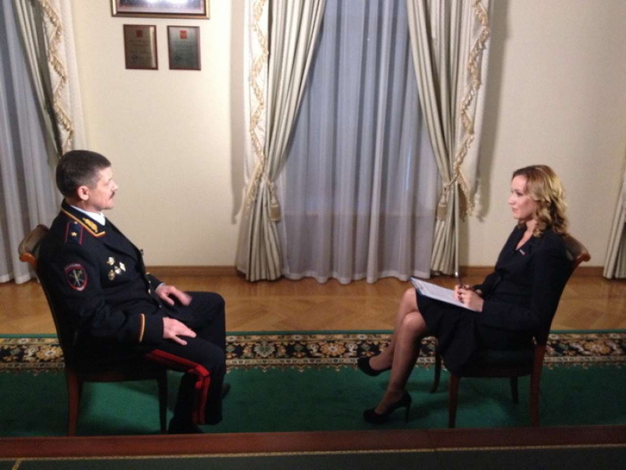 Глава столичной полиции снял мигалку 