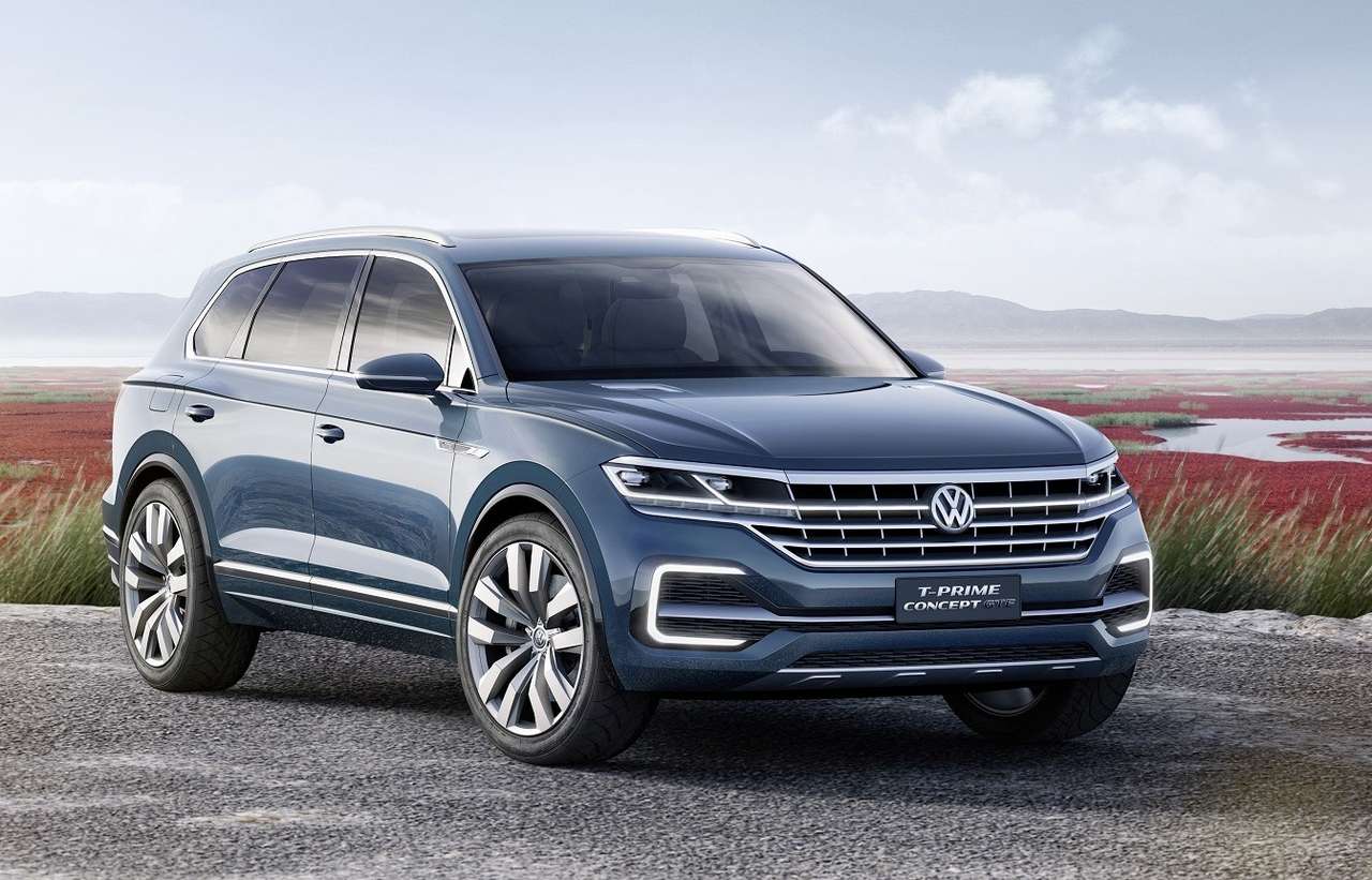 Volkswagen T-Prime GTE переступил через Touareg