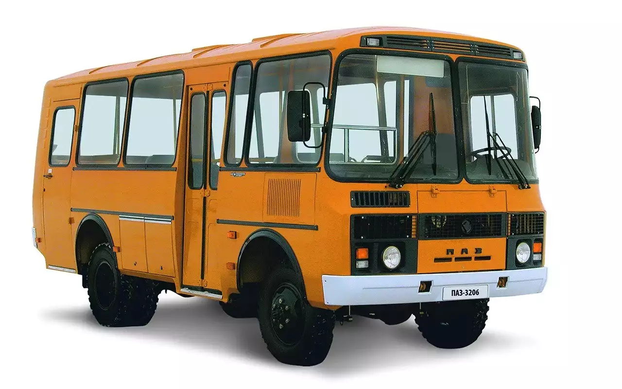 Потомок ПАЗ-3201 – появившийся в 1990-х ПАЗ-3206