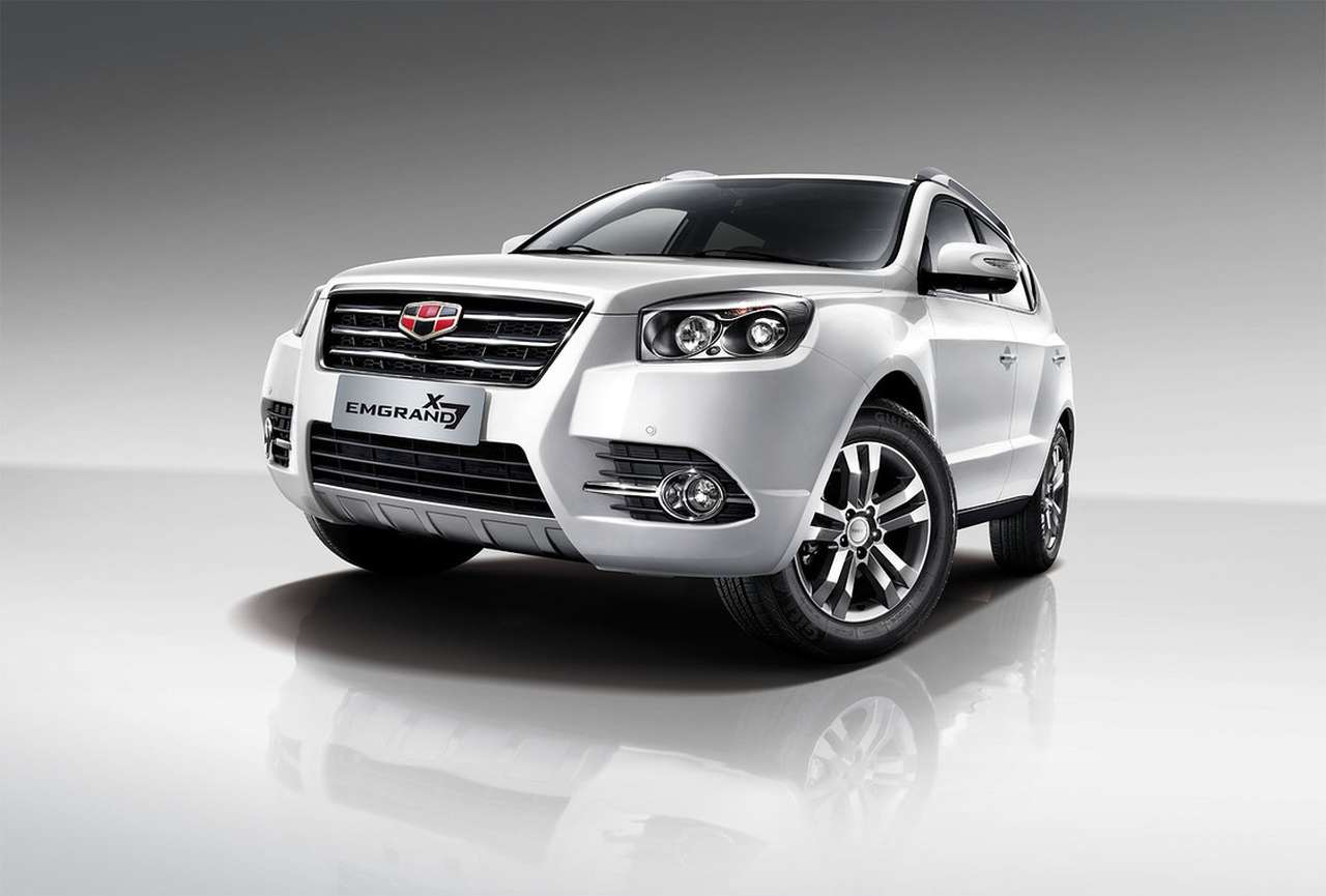 Появились цены и комплектации обновленного кроссовера Geely Emgrand X7