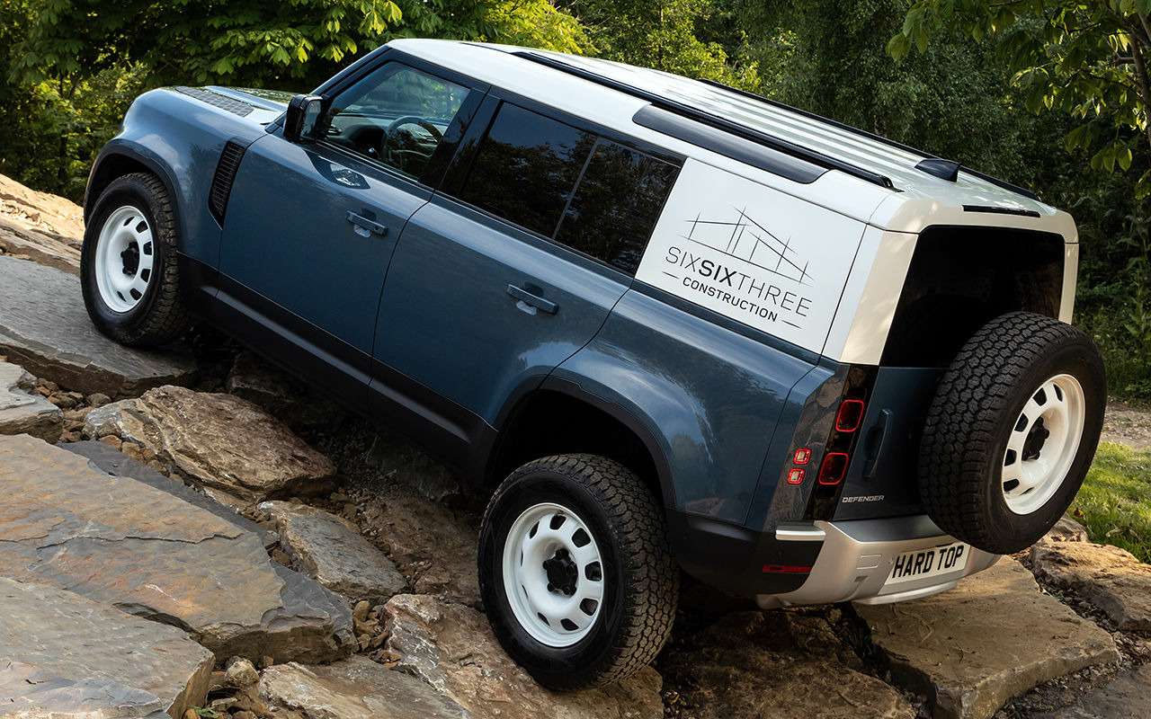 Теперь у Defender есть грузовая модификация