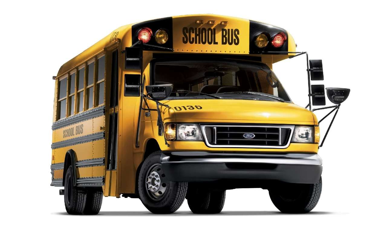 Пенсионер напал на школьный автобус из-за брошенной бутылки