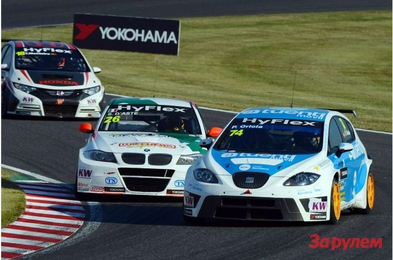 WTCC: Мюллер и Хафф в борьбе за чемпионство сравнялись в очках