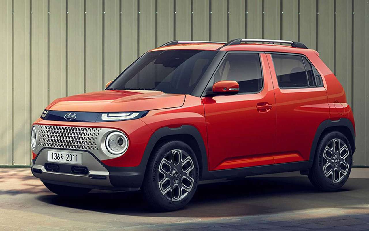 Новый кроссовер Hyundai привезли в Россию