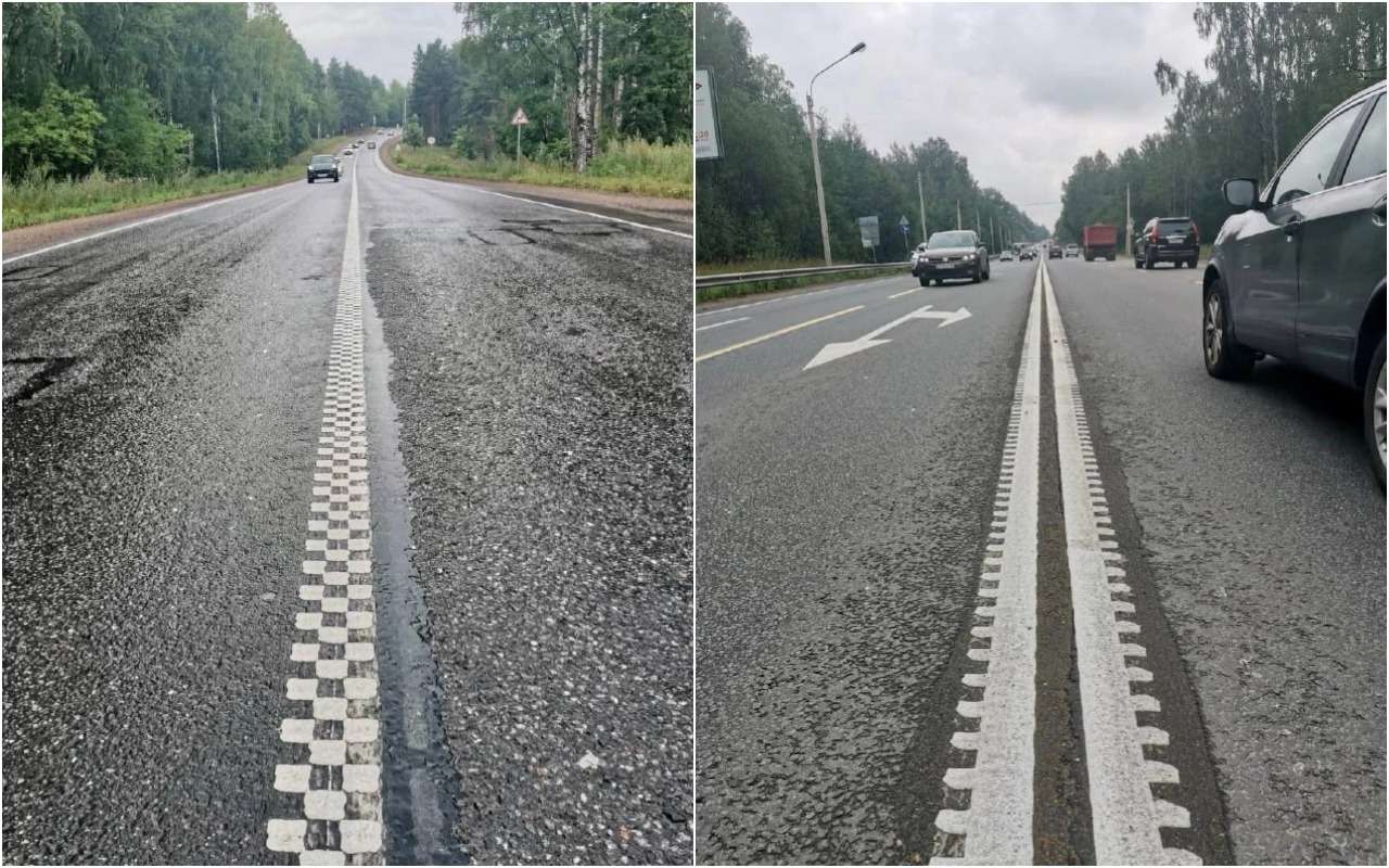 Разметка-пила: зачем она нужна на дороге