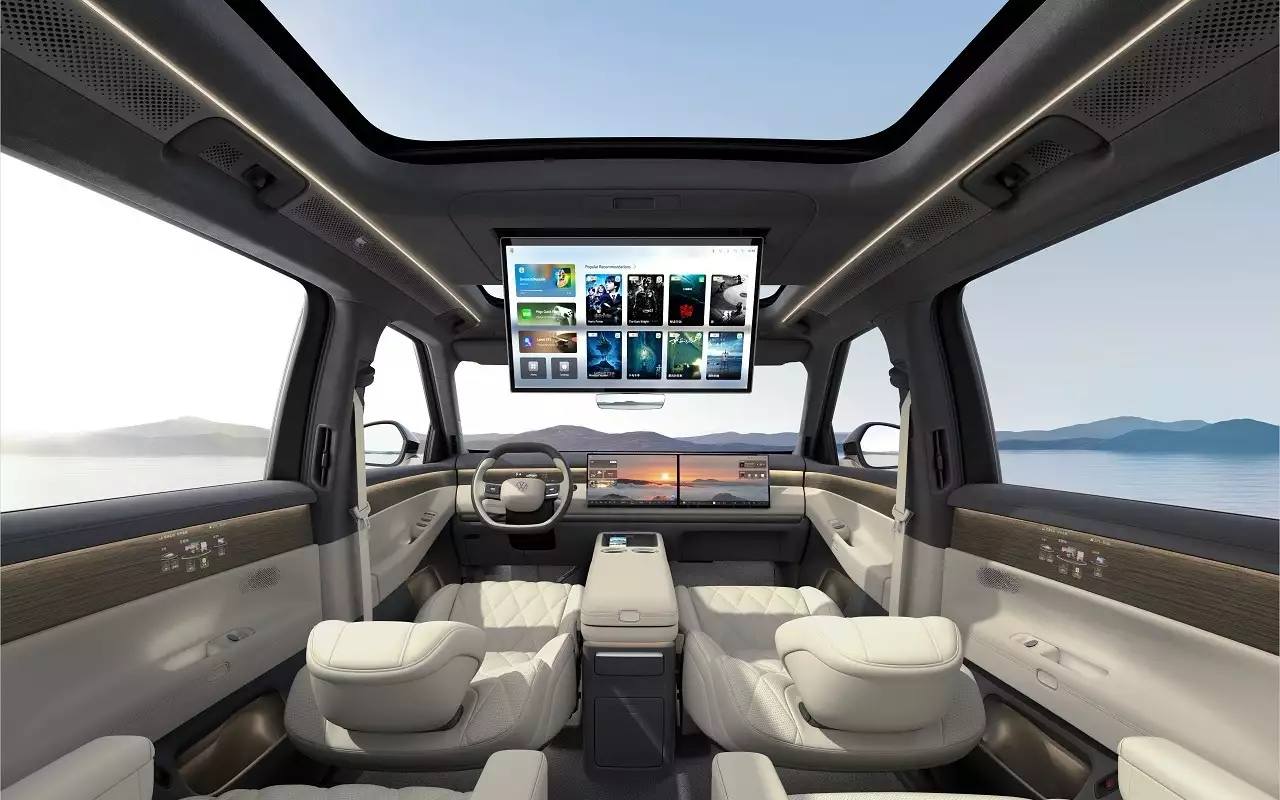 Интерьер Volkswagen ID.Era 9X