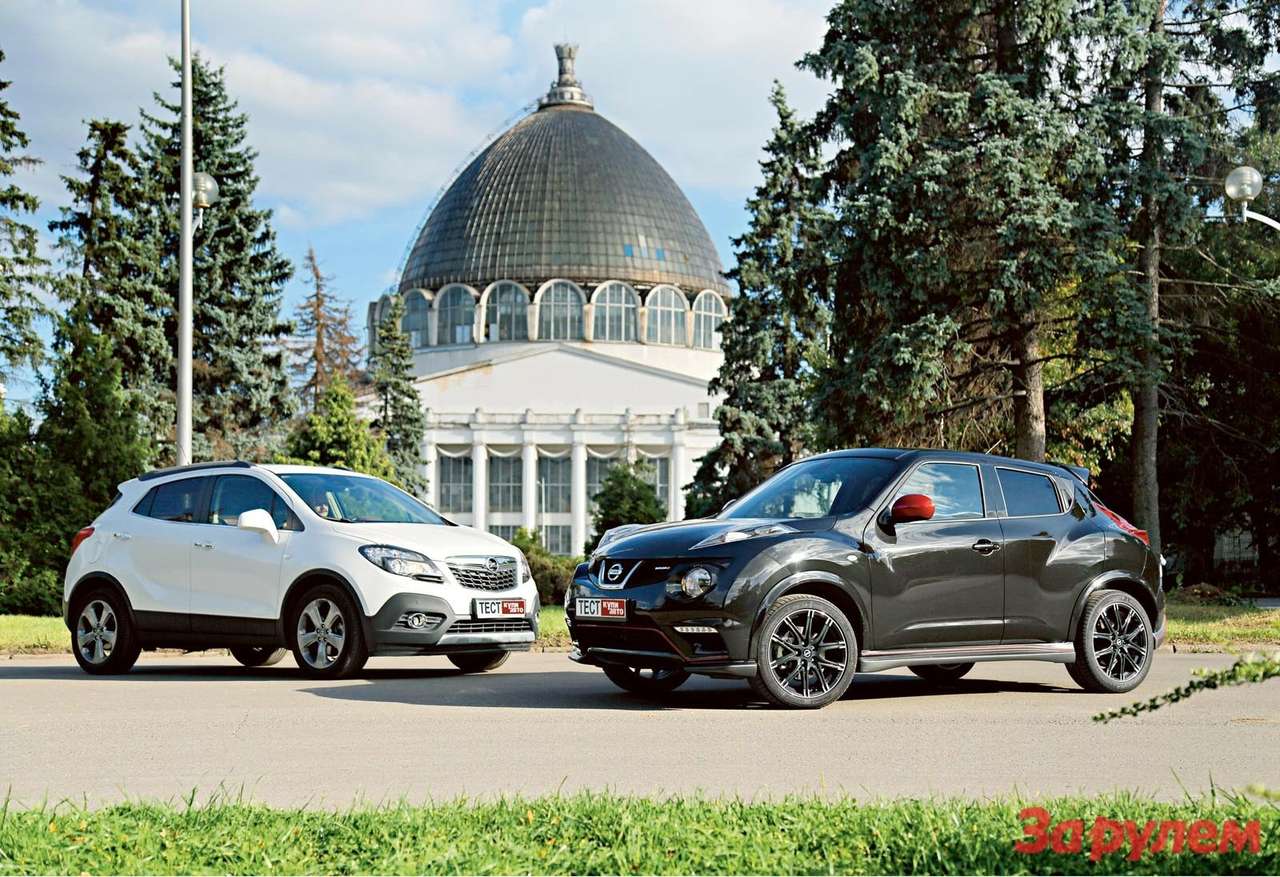 Opel Mokka против Nissan Juke