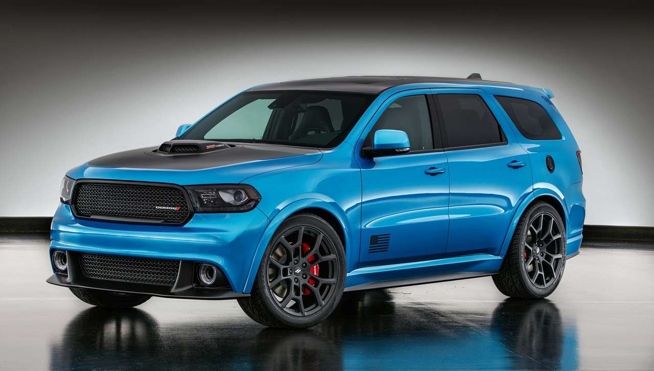 Синий гром: Dodge Durango занялся «тяжелой атлетикой»