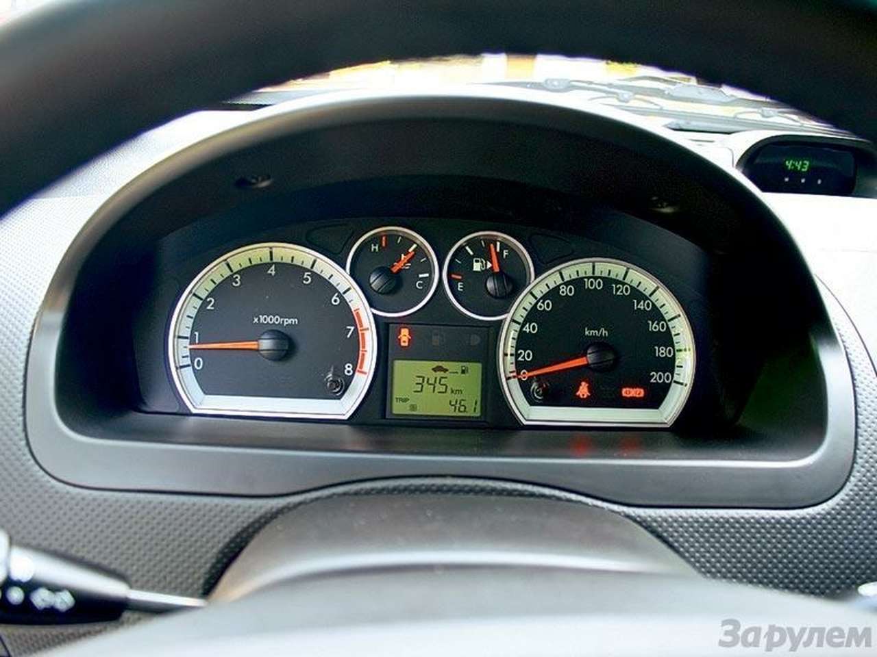 Бесхитростные приборы неплохо видны при любом освещении.