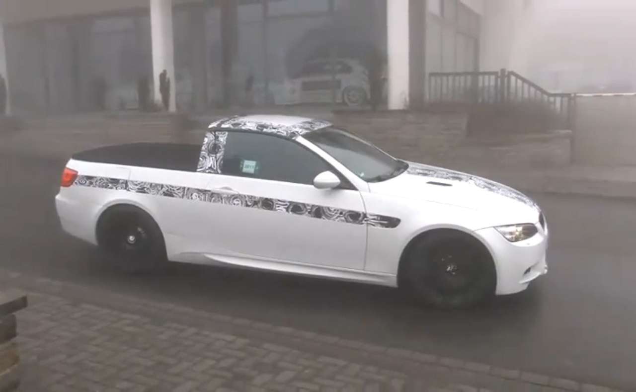 Пикап BMW M3 оказался первоапрельской шуткой