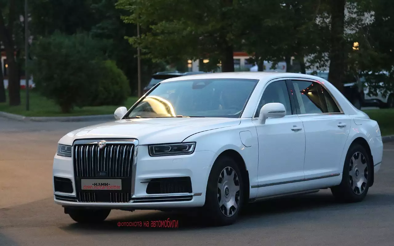 Электрифицированный Aurus Senat — первое фото!