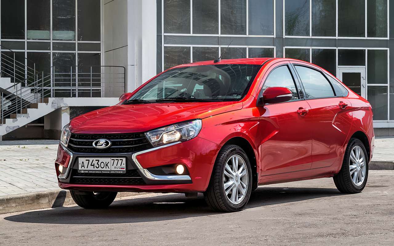 Lada Vesta из парка ЗР проехала уже 41 000 км.