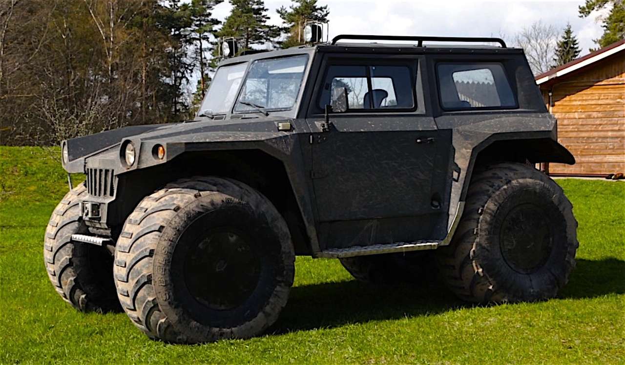 Cнегоболотоход БМЕ-1015 (Хаски) : способен на все