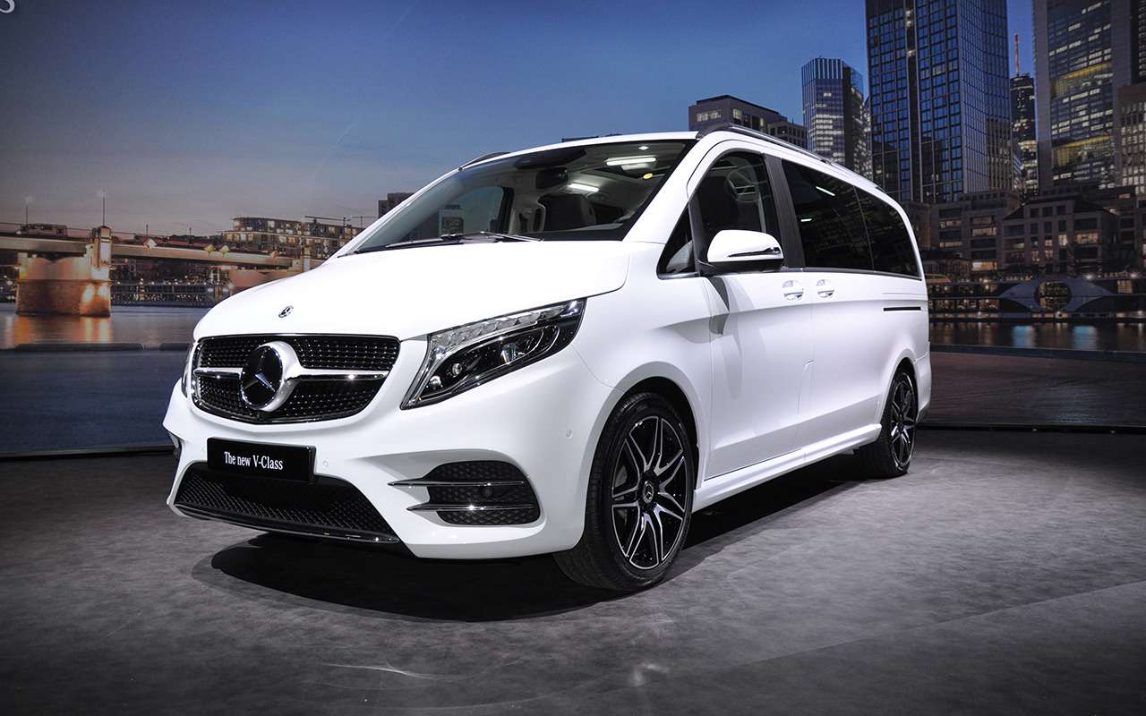 Тест-драйвы Mercedes-Benz V-класса (V-класса) от «За рулем»