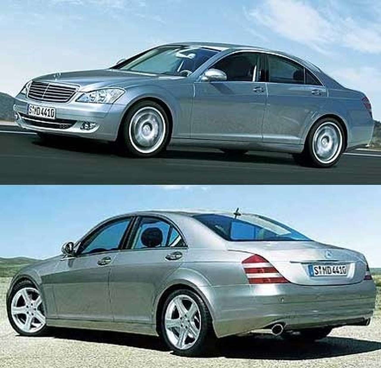Новый Mercedes S-Klasse стал похож на Maybach