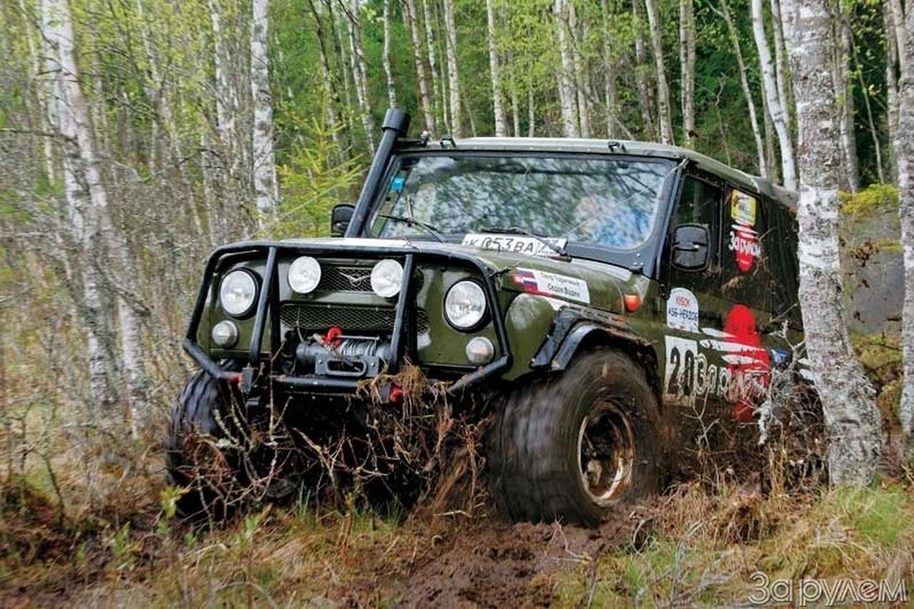 УАЗ и "Ладога"