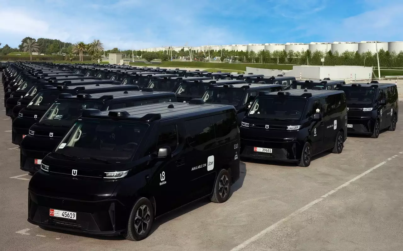 Беспилотные такси Uber в Дубае