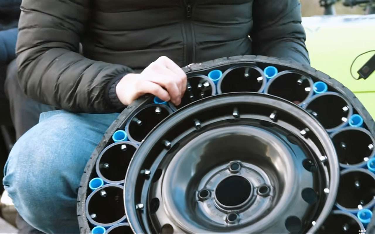 Безвоздушные шины своими руками – мастер-класс