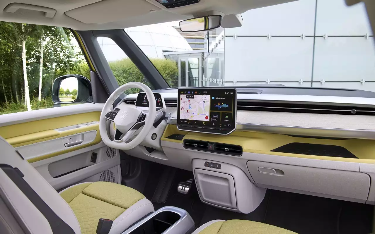 Интерьер Volkswagen ID. Buzz Pro